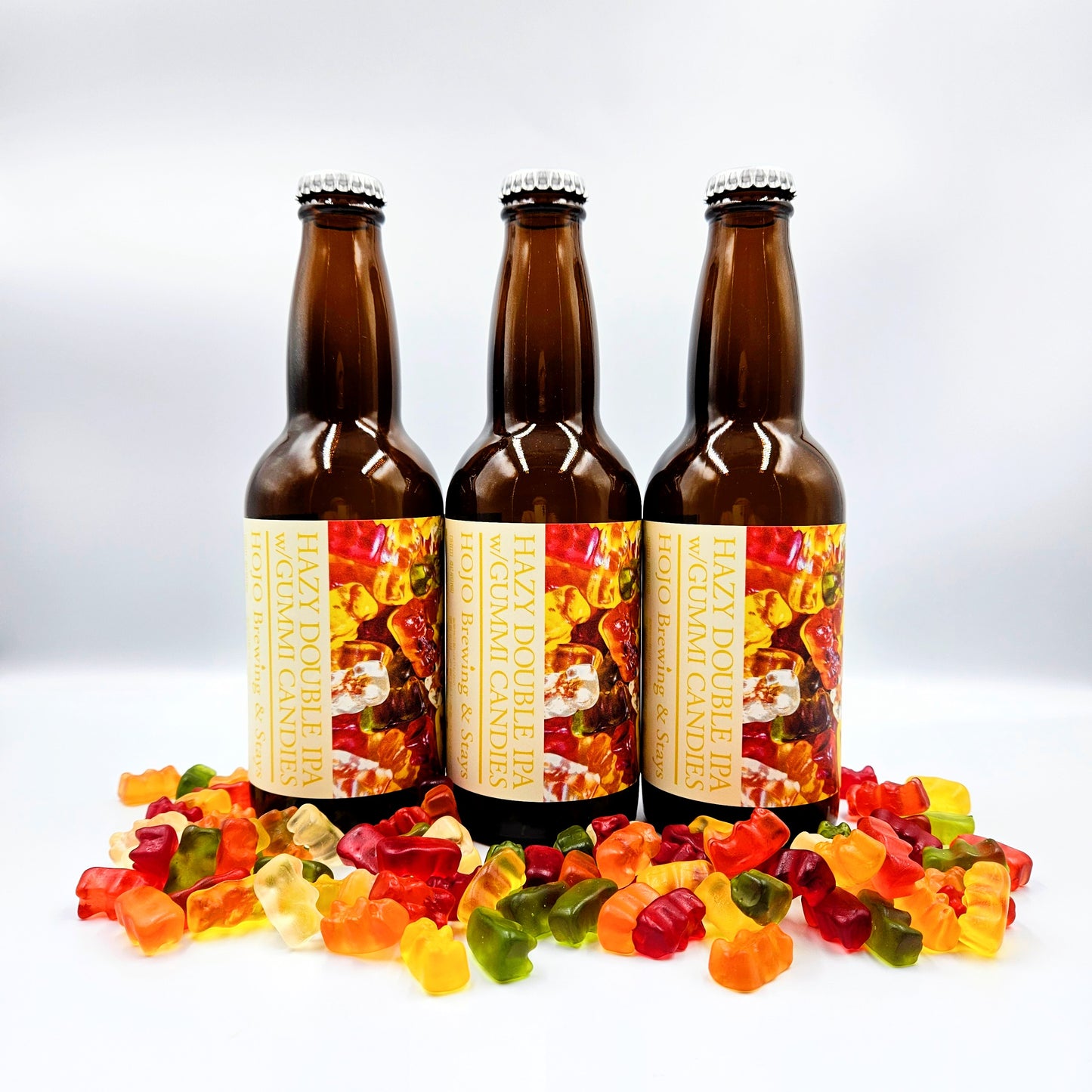 【瓶6本】Hazy Double IPA w/ Gummi Candies